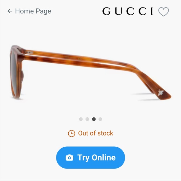 Gucci GG0154SA Sunglasses - Picture 2 of 9